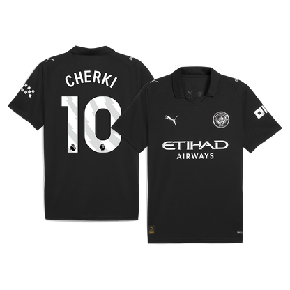 CHERKI #10 Mens Manchester City Away Jersey 2025/26