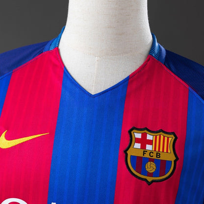 Barcelona Jersey 2016/17 Home Retro Football Kit