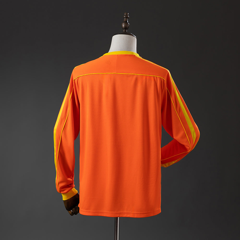 Brazil Jersey 1998 Goalkeeper Retro Football Kit Long Sleeves
