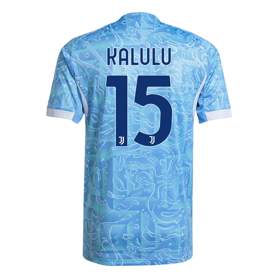 KALULU #15 Mens Juventus Away Jersey 2025/26 - Player Version (Slim Fit)