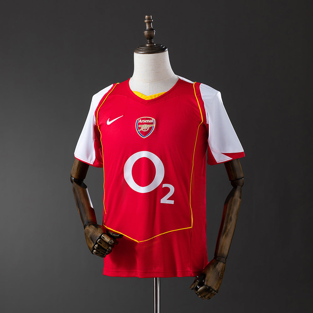 Arsenal Jersey 2004-05 Home Retro Kit