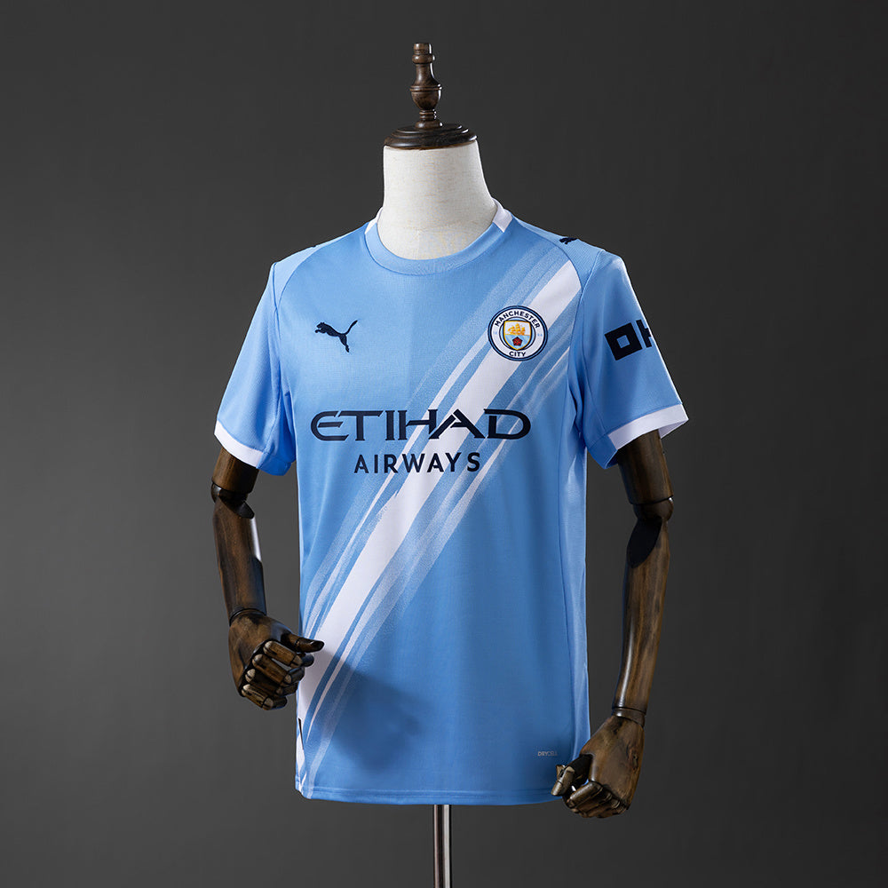 Manchester City Jersey 25/26 Home Kit Fans Version