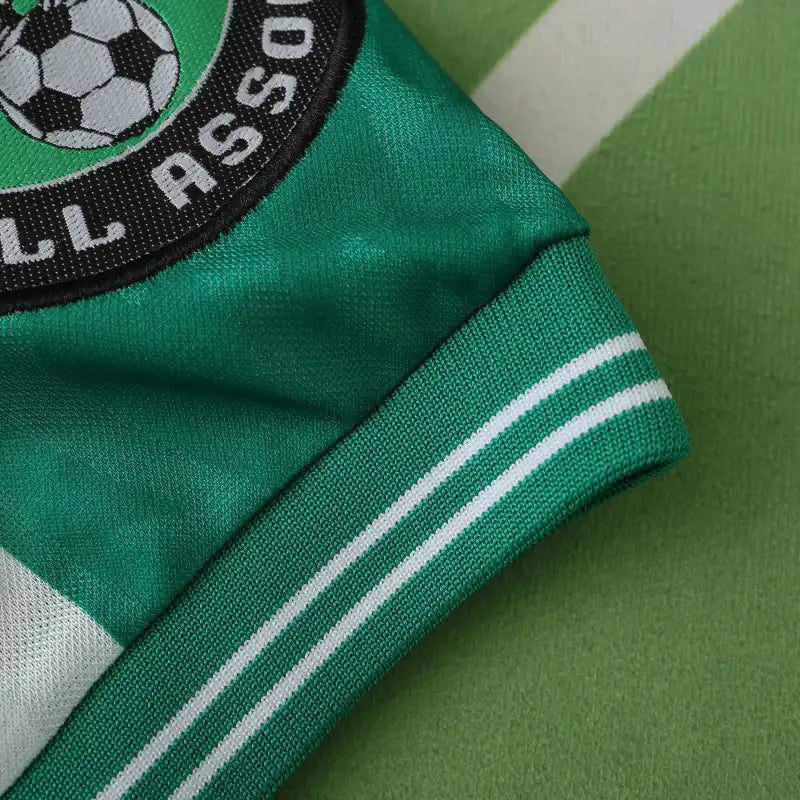 JCF Concept Green and White Jersey Inspired by Nigeria Culture