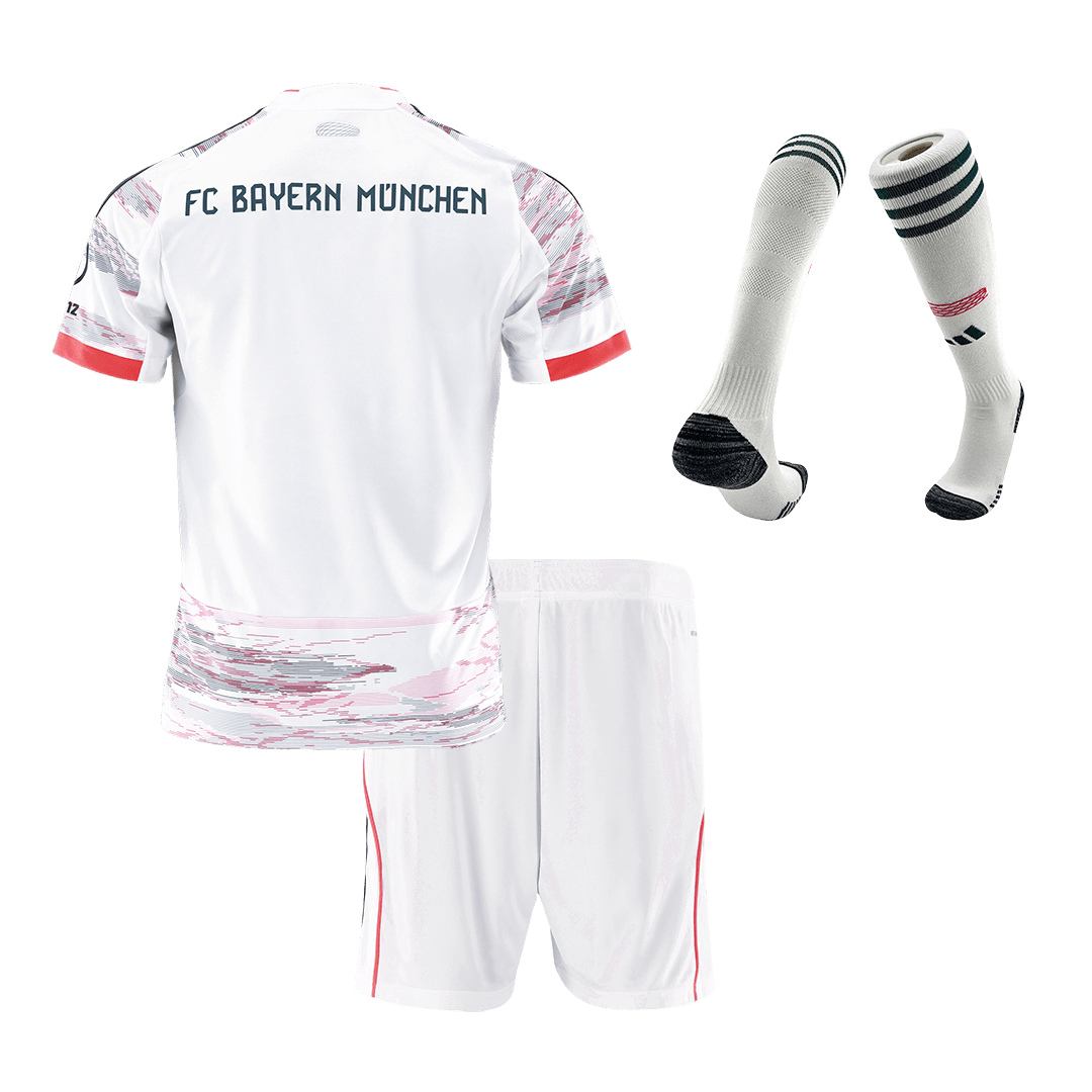 Kids Bayern Munich Away Full Kit 2025/26