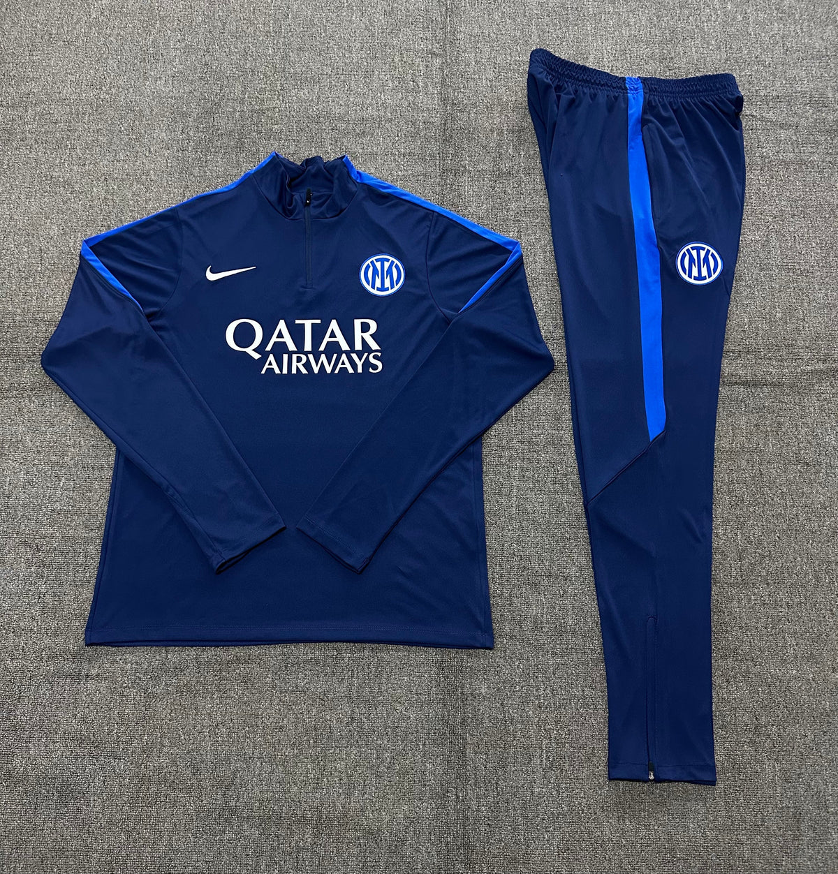 Kids Inter Milan Training Tracksuits 2026-2027 Football Kit Soccer Jersey