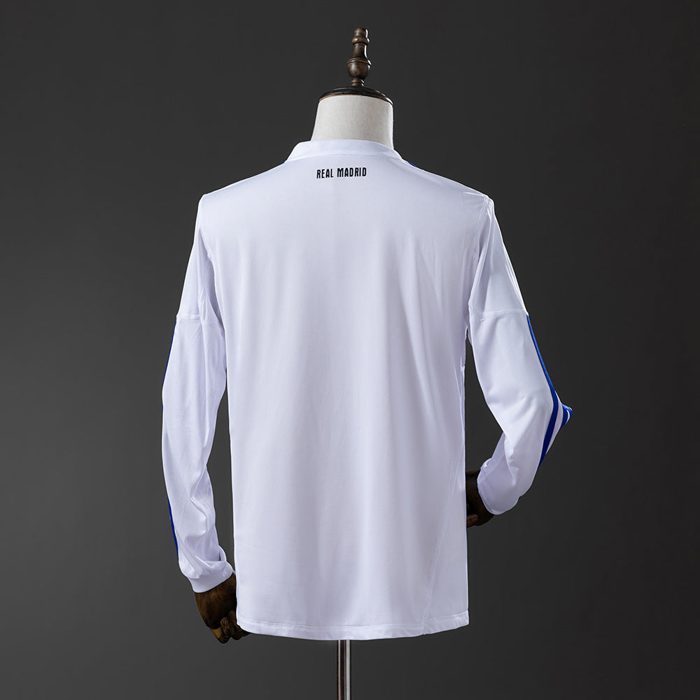 Real Madrid Jersey 2010-11 Home Retro Kit Long Sleeves