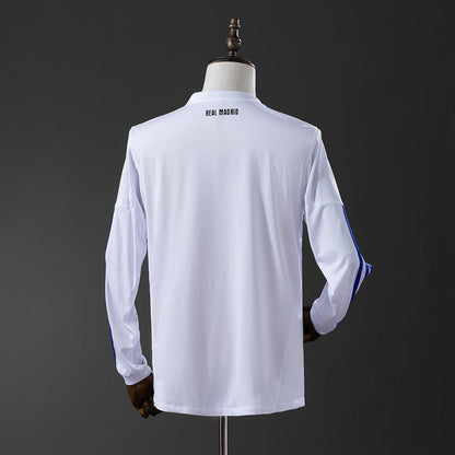 Real Madrid Jersey 2010-11 Home Retro Kit Long Sleeves