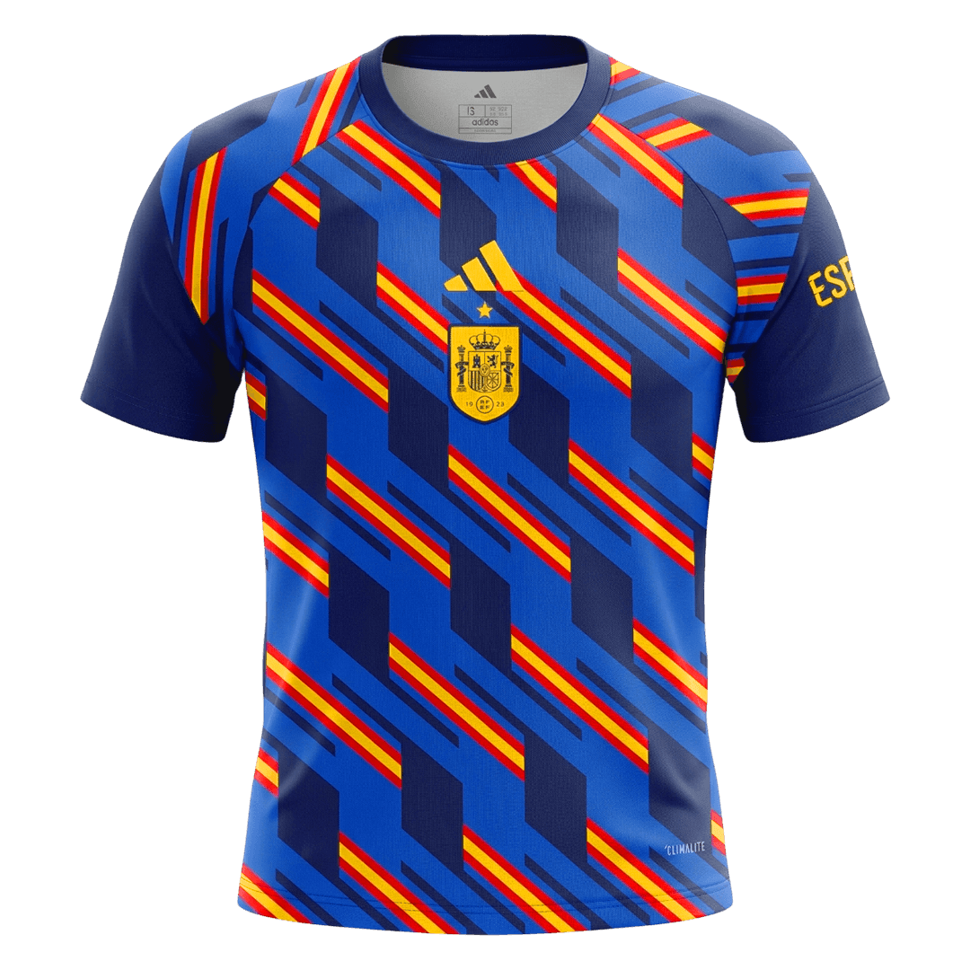 Mens Spain World Cup Pre-Match Jersey 2026
