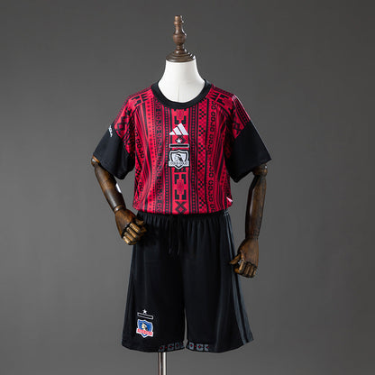 Kids Colo Colo Pre-Match Jersey 2026-2027 Football Kit Soccer Shirt
