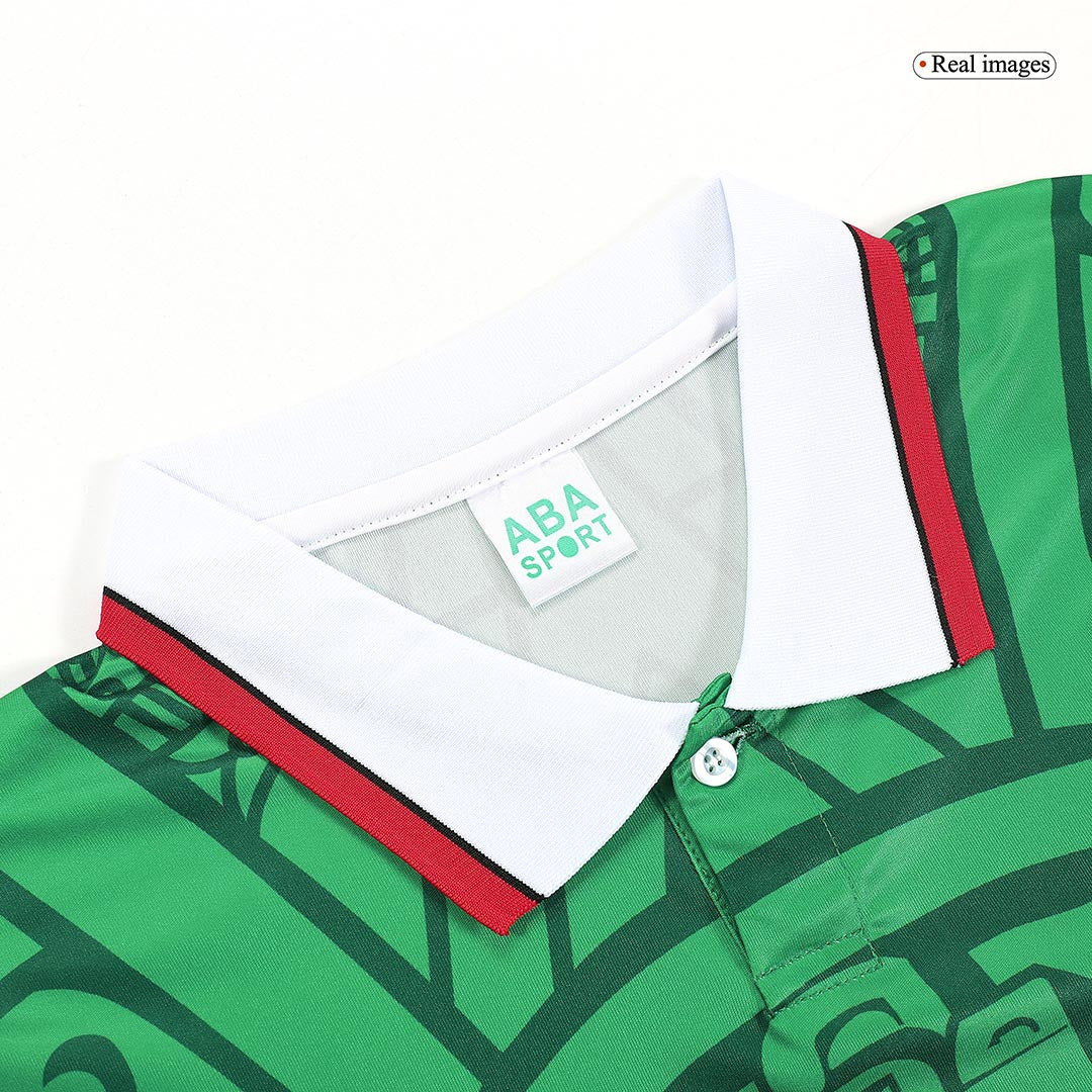 Retro 1998 Mens Mexico Home Jersey