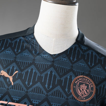 Manchester City Away Jersey 2020-21 Retro Football Kit Soccer Shirt