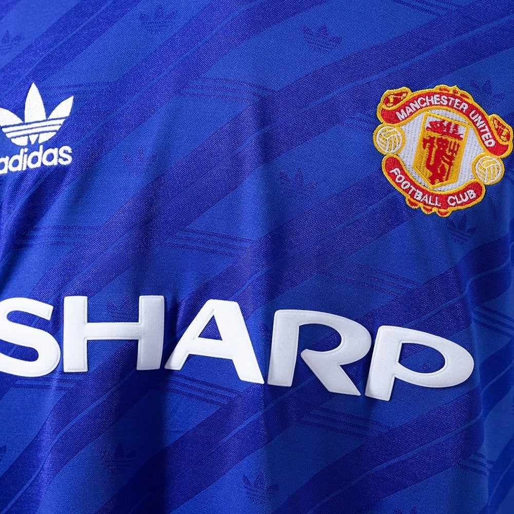 Manchester United Jersey 1986-88 Third Retro Kit Long Sleeves