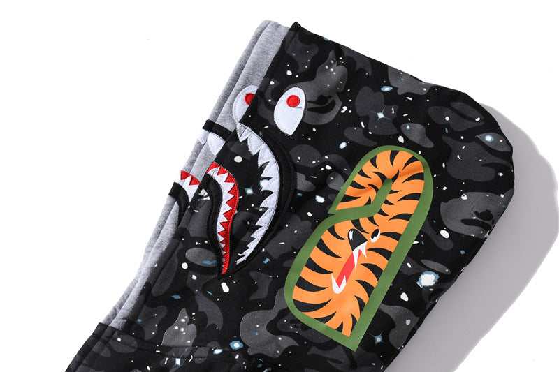 BAPE Shark Sweater Double Hood Sweater