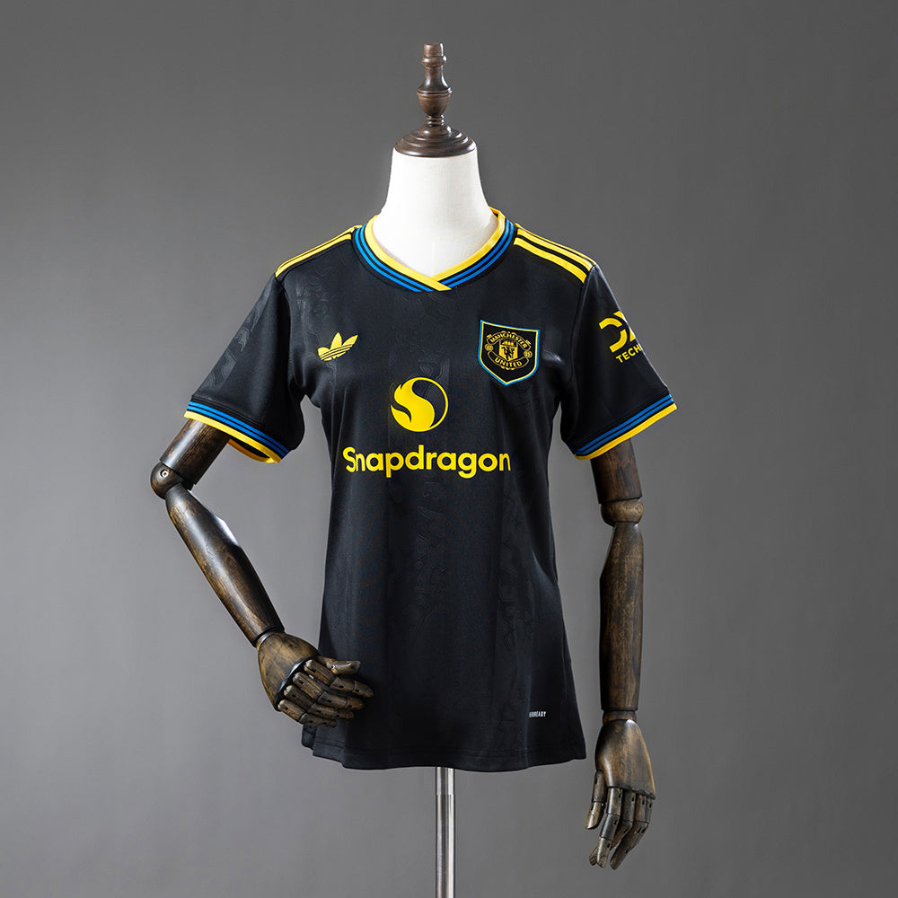 Women Manchester United Jersey 25/26 Third Football Kit Soccer Jersey