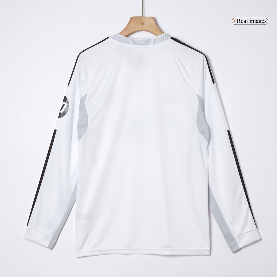 Mens Real Madrid Home Long Sleeve Jersey 2025/26