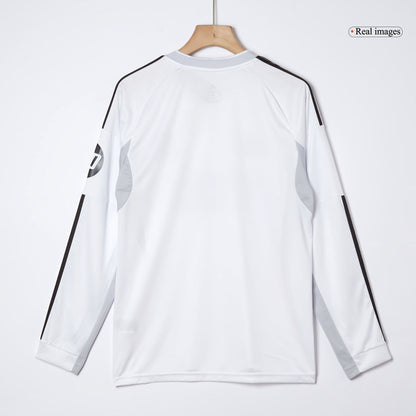 Mens Real Madrid Home Long Sleeve Jersey 2025/26