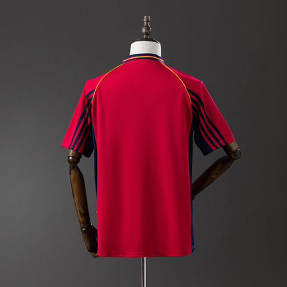 Spain Jersey 1998 Home Retro Football Kit