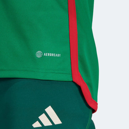 adidas 2022-23 Mexico Home Jersey - Green-Red