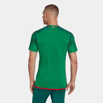 adidas 2022-23 Mexico Home Jersey - Green-Red