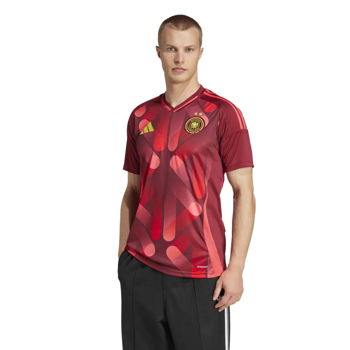 adidas 2025 Germany Women's (Men's Cut) Stadium Away Soccer Jersey