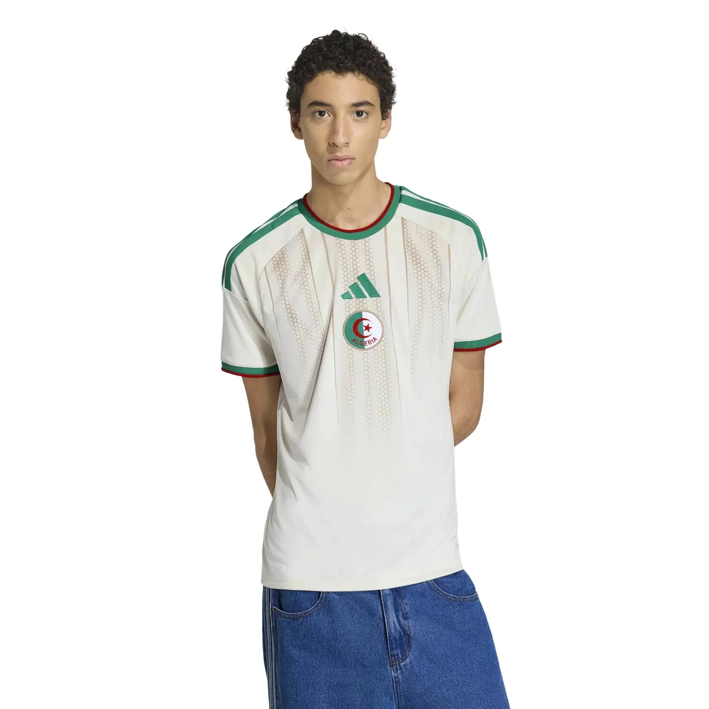 adidas 2026 Algeria Men's Stadium Home Soccer Jersey