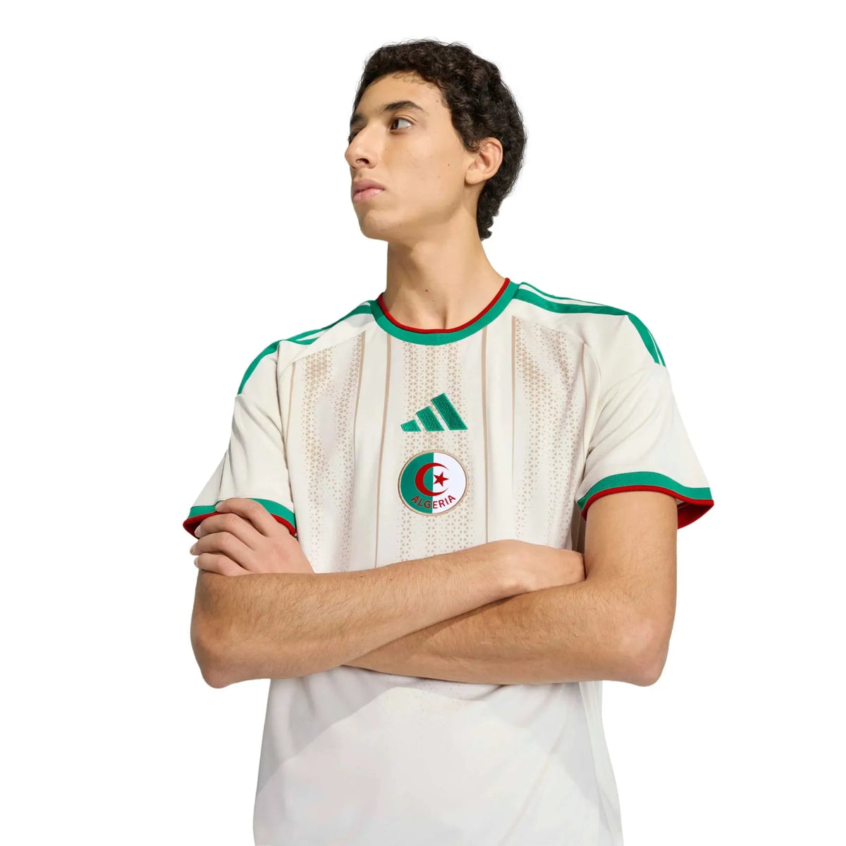 adidas 2026 Algeria Men's Stadium Home Soccer Jersey