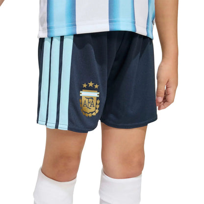adidas 2026 Argentina Kid's Home Messi #10 Mini Kit