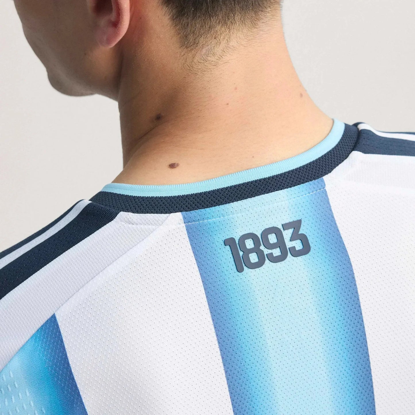adidas 2026 Argentina Men's Authentic Home Long-Sleeve Soccer Jersey