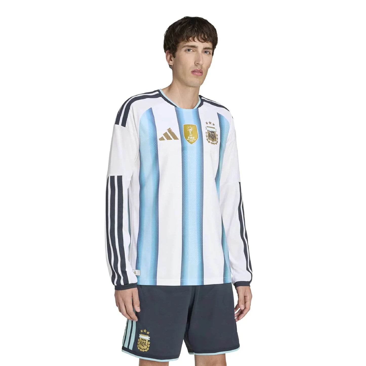 adidas 2026 Argentina Men's Authentic Home Long-Sleeve Soccer Jersey