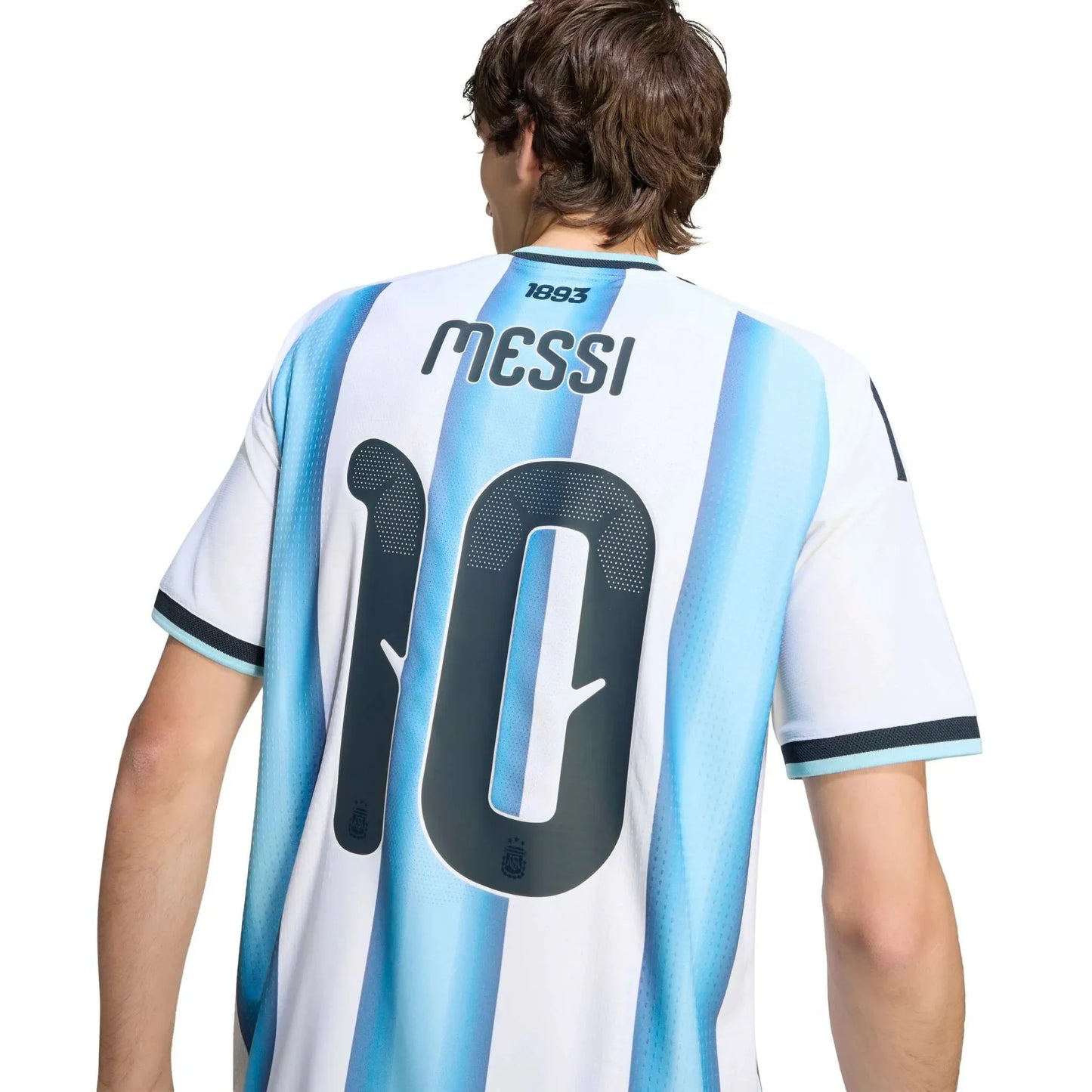 adidas 2026 Argentina Men's Authentic Home Messi #10 Soccer Jersey