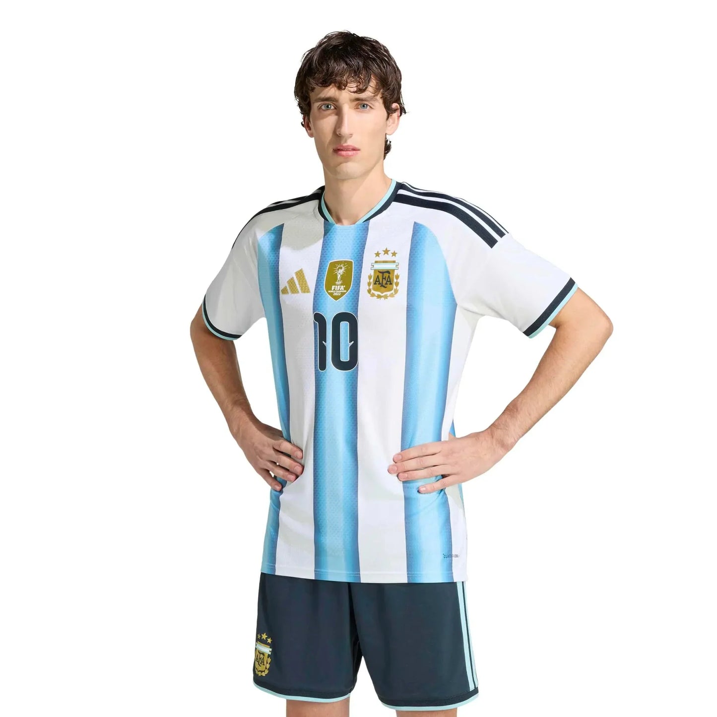 adidas 2026 Argentina Men's Authentic Home Messi #10 Soccer Jersey