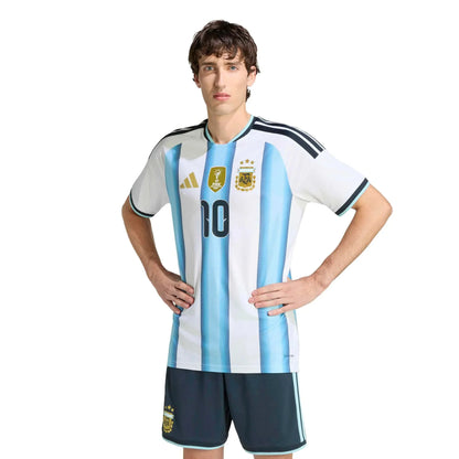 adidas 2026 Argentina Men's Authentic Home Messi #10 Soccer Jersey