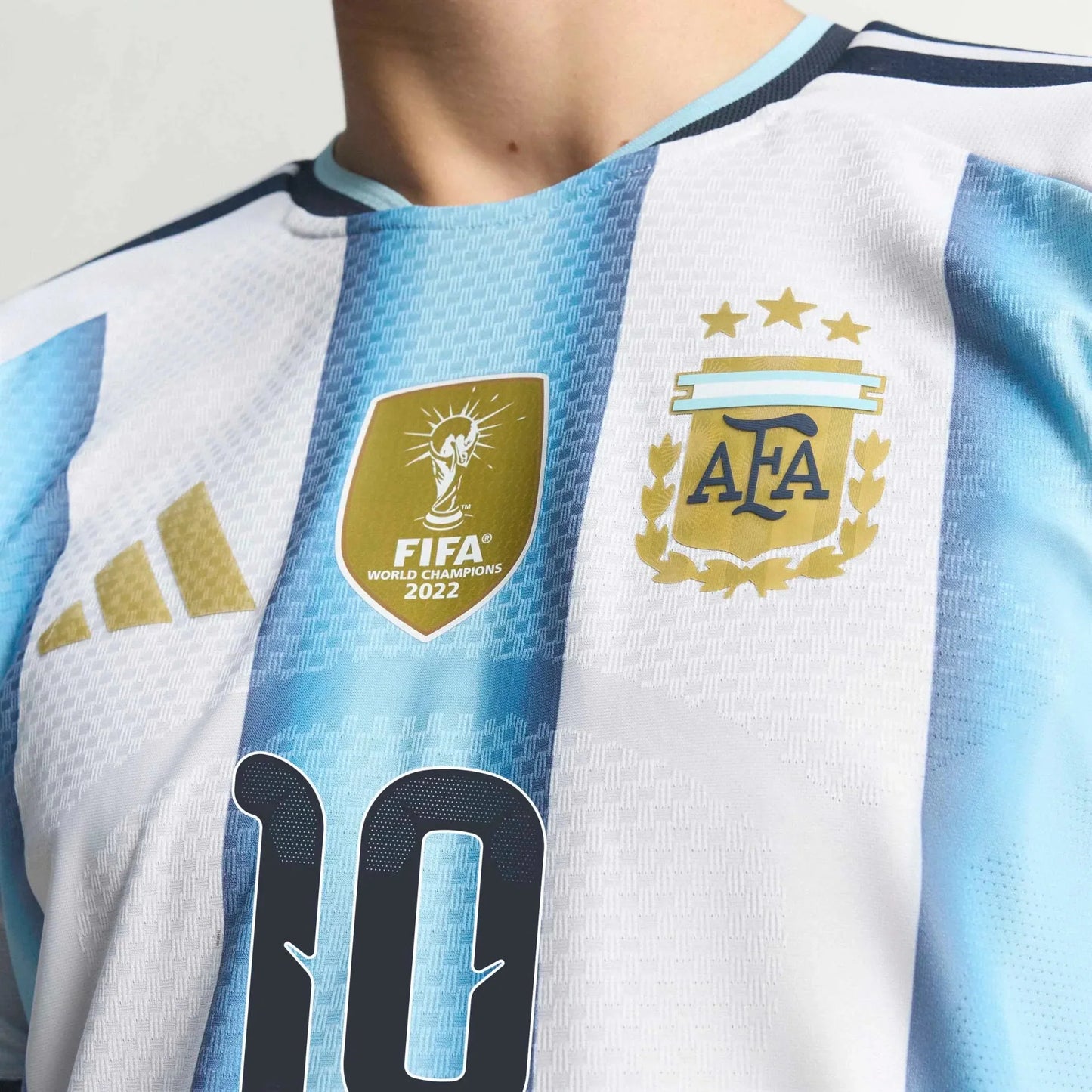 adidas 2026 Argentina Men's Authentic Home Messi #10 Soccer Jersey