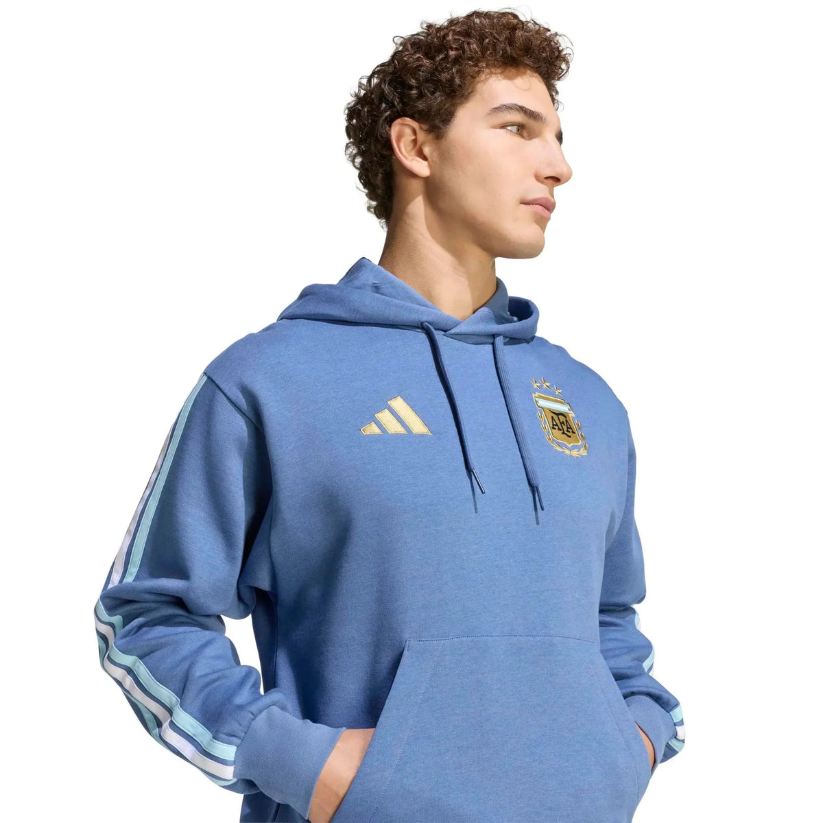 adidas 2026 Argentina Men's DNA Fleece Hoodie