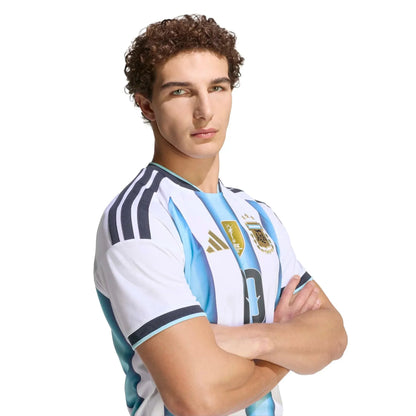 adidas 2026 Argentina Men's Stadium Home Messi #10 Soccer Jersey