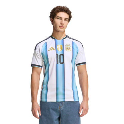 adidas 2026 Argentina Men's Stadium Home Messi #10 Soccer Jersey
