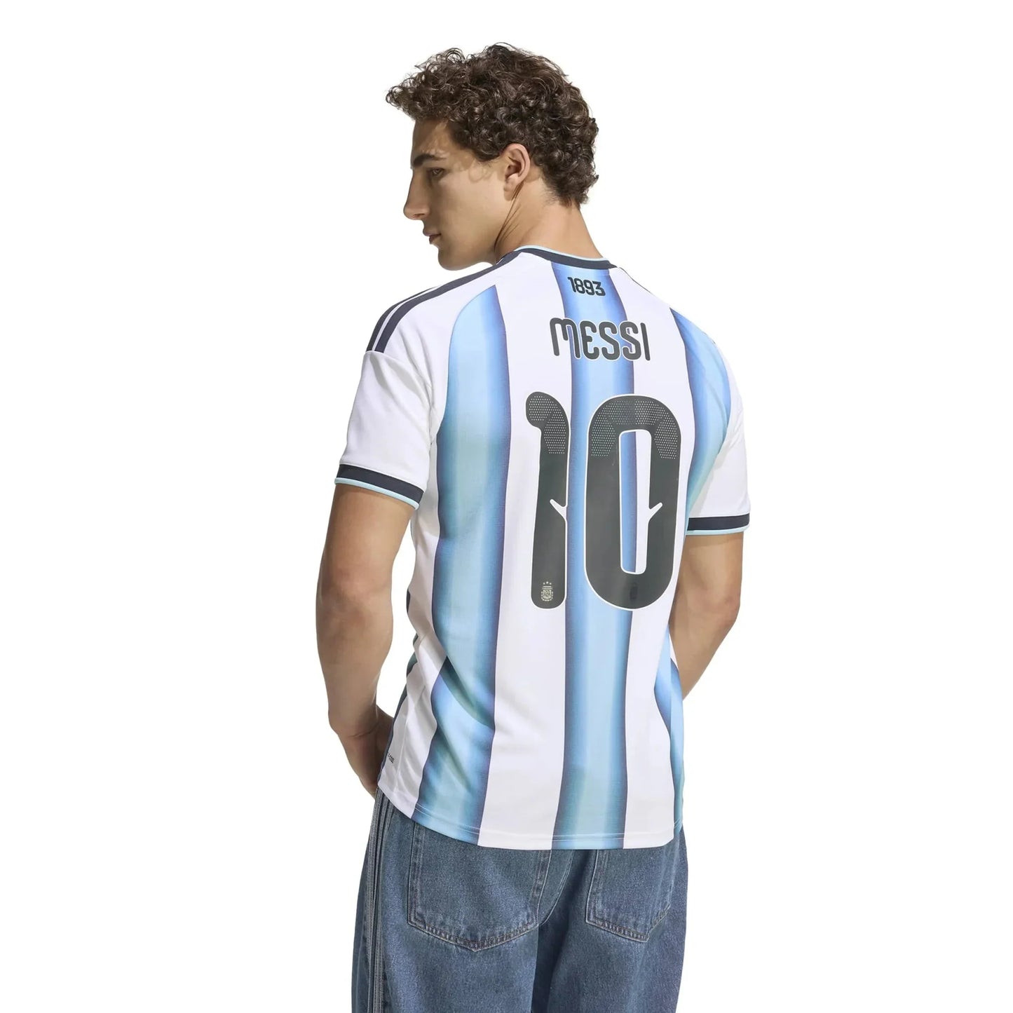 adidas 2026 Argentina Men's Stadium Home Messi #10 Soccer Jersey