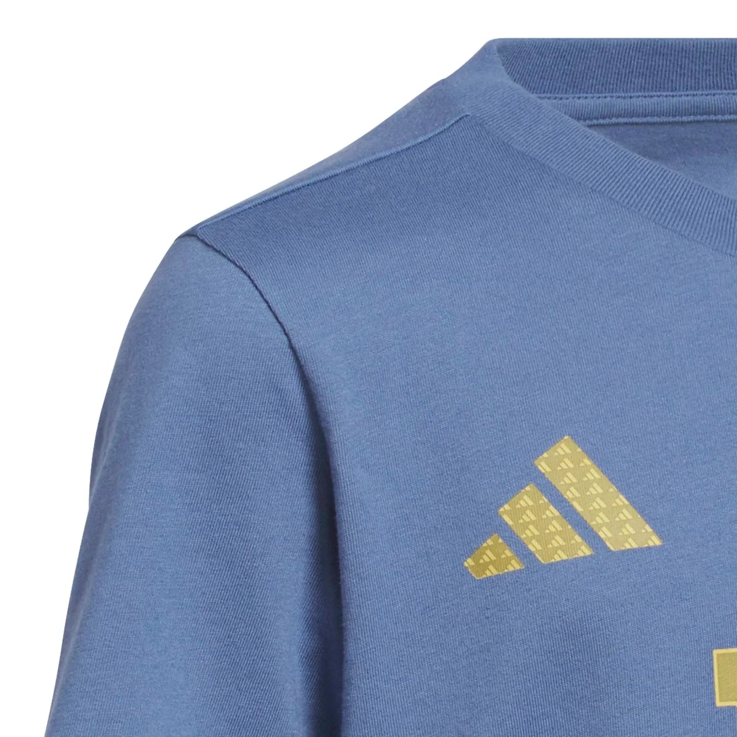 adidas 2026 Argentina Youth Messi Name And Number Tee