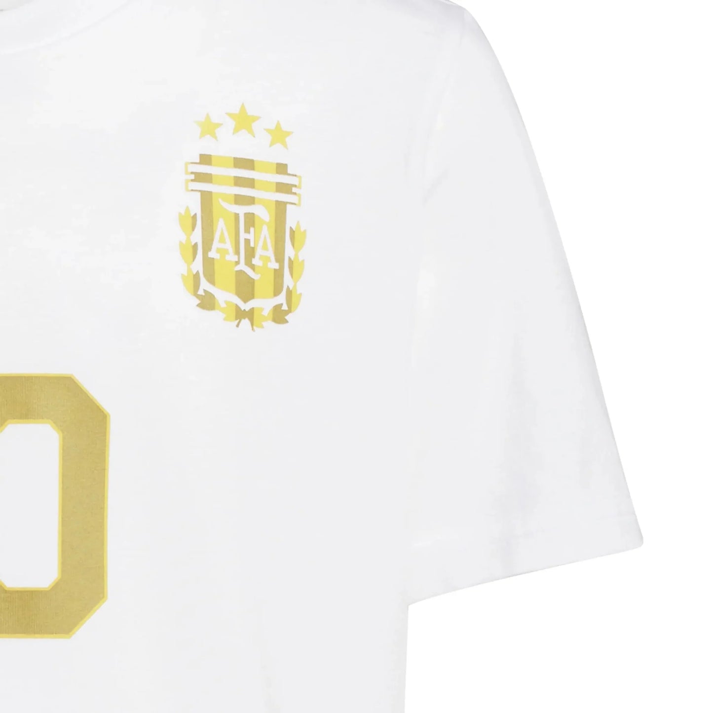 adidas 2026 Argentina Youth Messi Name And Number Tee
