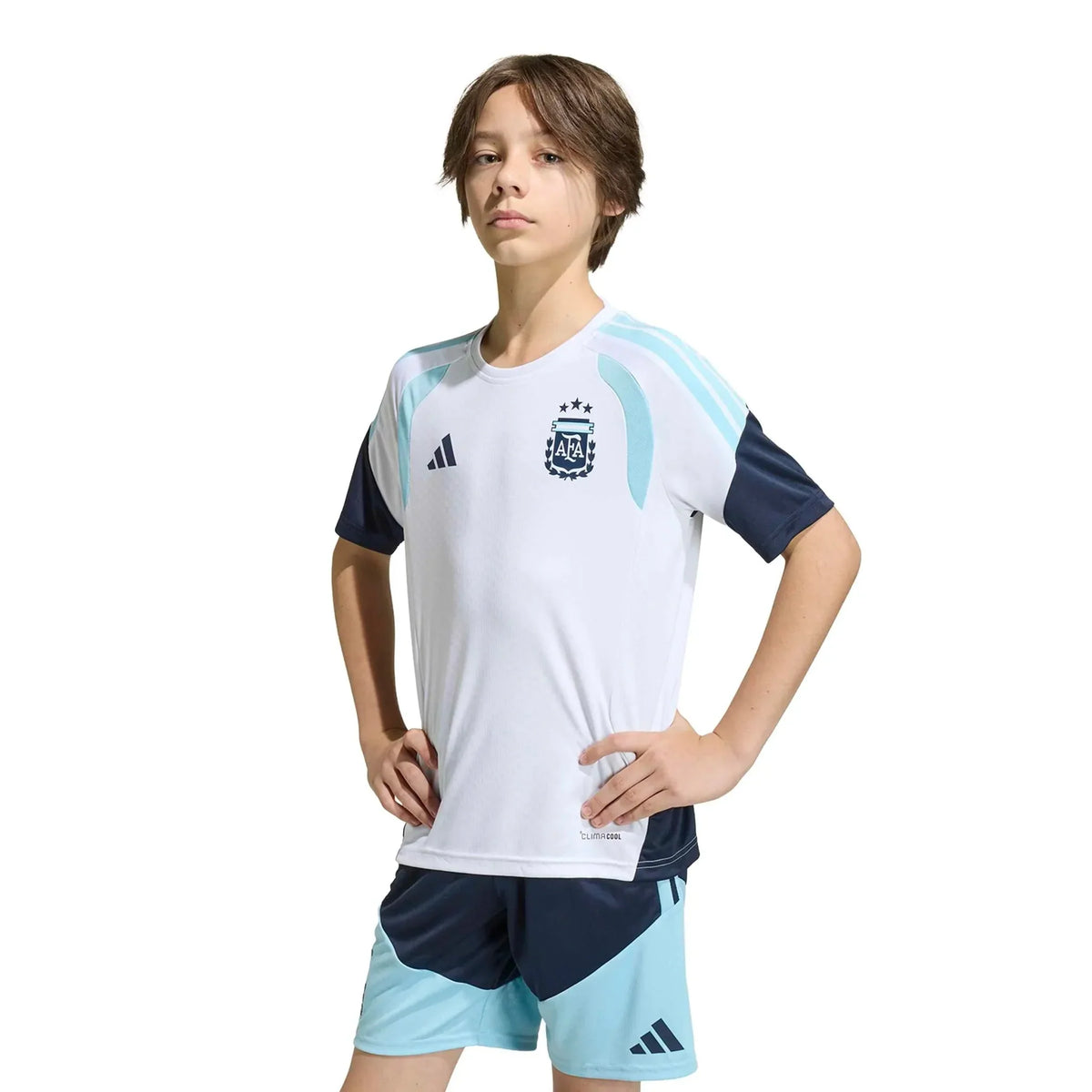 adidas 2026 Argentina Youth Training Soccer Jersey