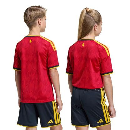 adidas 2026 Belgium Youth Stadium Home Soccer Jersey
