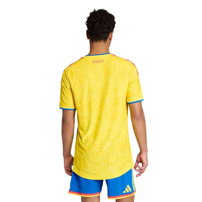 adidas 2026 Colombia Men's Authentic Home Soccer Jersey