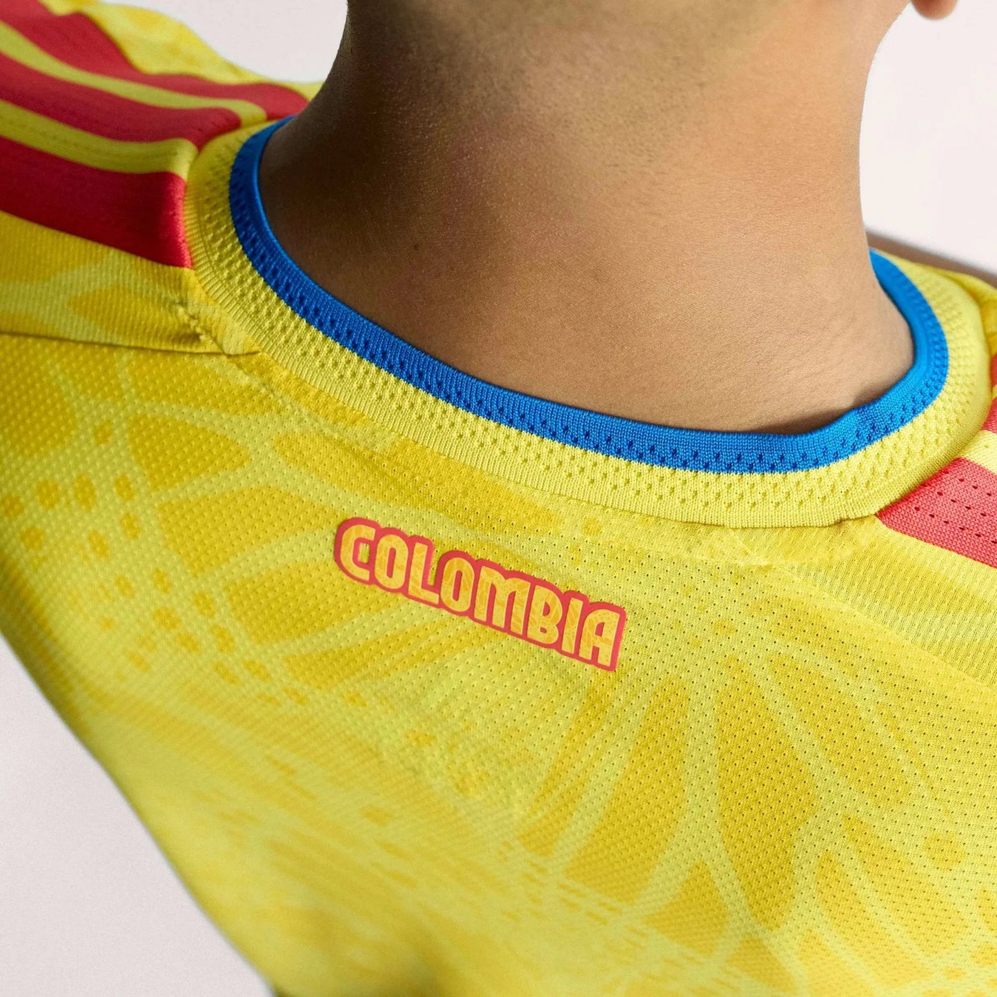adidas 2026 Colombia Men's Authentic Home Soccer Jersey