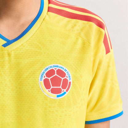 adidas 2026 Colombia Men's Authentic Home Soccer Jersey