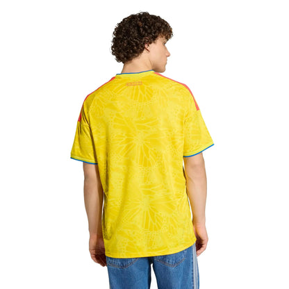 adidas 2026 Colombia Men's Stadium Home Soccer Jersey