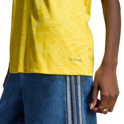 adidas 2026 Colombia Women's Stadium Home Soccer Jersey