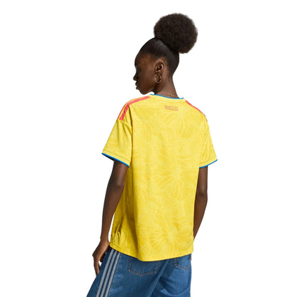 adidas 2026 Colombia Women's Stadium Home Soccer Jersey