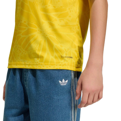 adidas 2026 Colombia Youth Stadium Home Soccer Jersey