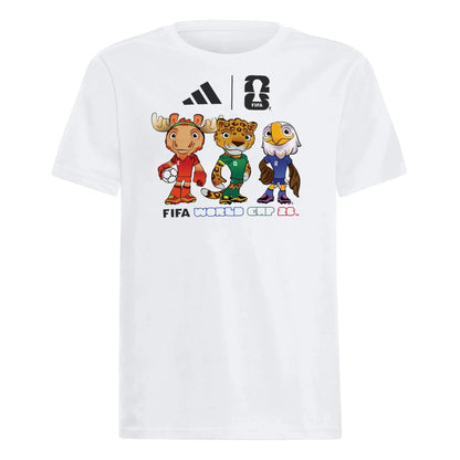 adidas 2026 FIFA World Cup Youth Graphic Tee
