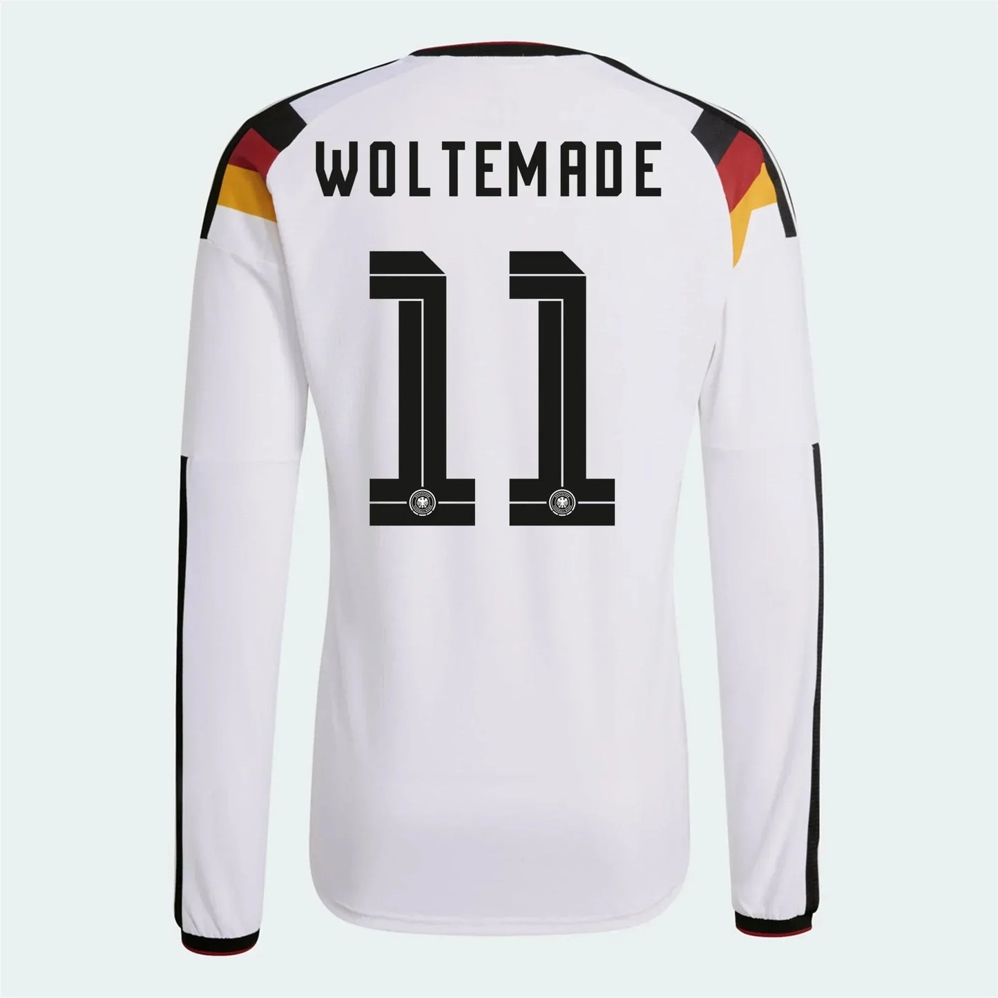 adidas 2026 Germany Men's Authentic Home Long-Sleeve Soccer Jersey